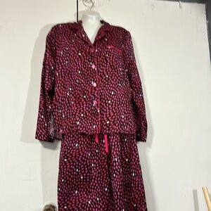 Women’s Pink Printed Pajama Set - Brand Unspecified